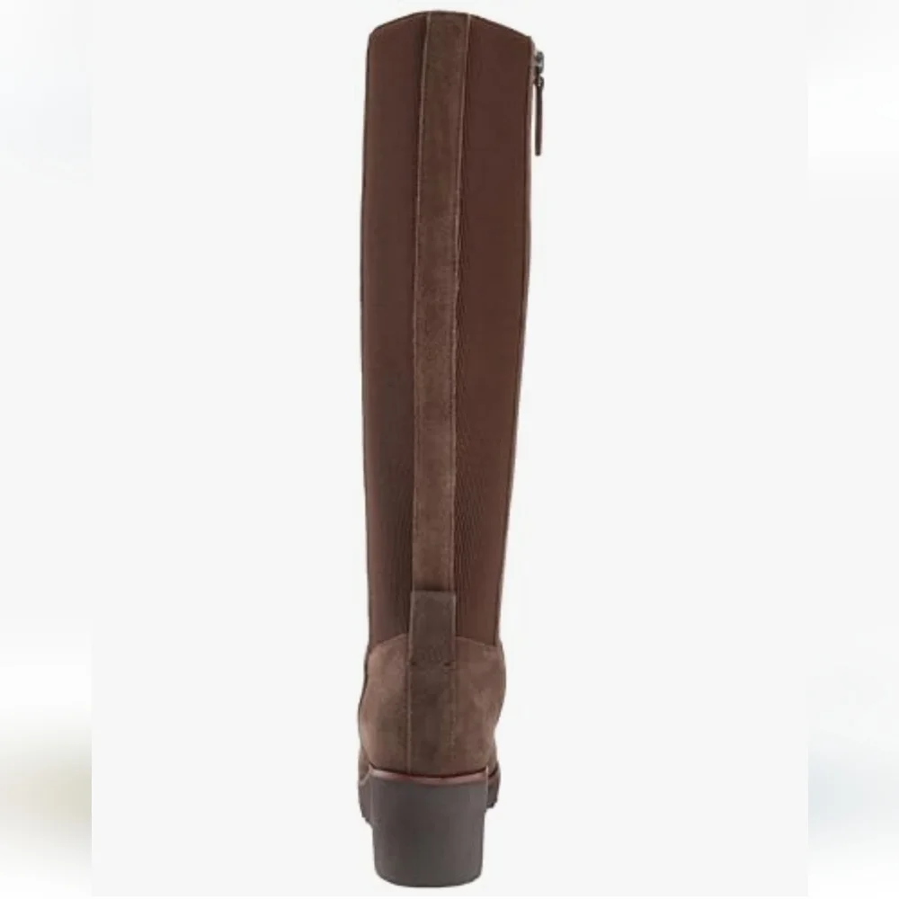 Sanctuary NWT Effect Java Knee-High Wedge Boots Size 6.5M